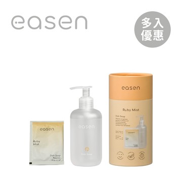 Easen 植萃循環 精油洗碗精 220ml 補充包 多入優惠【YODEE優迪】