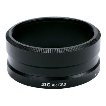JJC 鋁合金屬副廠Ricoh鏡頭轉接環AR-GR3(相容理光原廠GA-1轉接環)適49mm濾鏡.GW-4廣角鏡頭.GR III相機