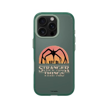 iPhone 16 Pro Clear 憂墨綠 - Stranger Things - 奪心魔崛起