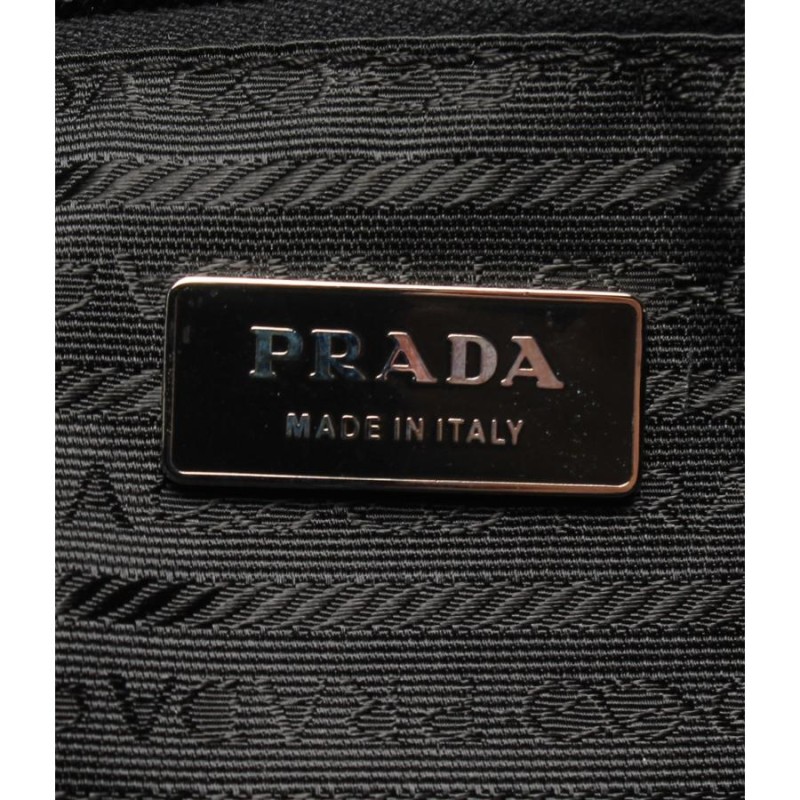 美品 プラダ ボストンバッグ ナイロン V141 PRADA ユニセックス 中古