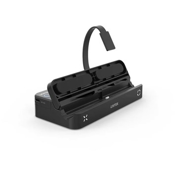 UNITEK Nintendo Switch任天堂配件(G1002B)4合1讀卡器+擴充座(副廠配件/代理商保固2年)