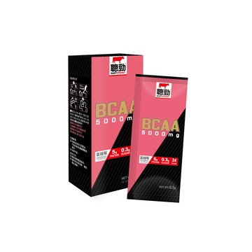 【紅牛】聰勁BCAA(蔓越莓口味)6.5g*4包/盒 (肌耐提升、肌肉恢復、沖泡飲用、隨手包)
