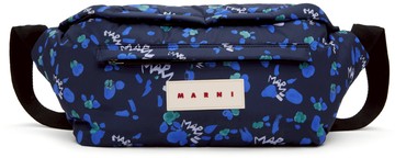 Marni 蓝色大号 Marsupio 腰包