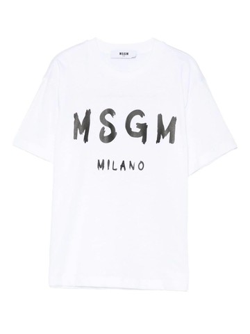 msgm t-shirt with logo