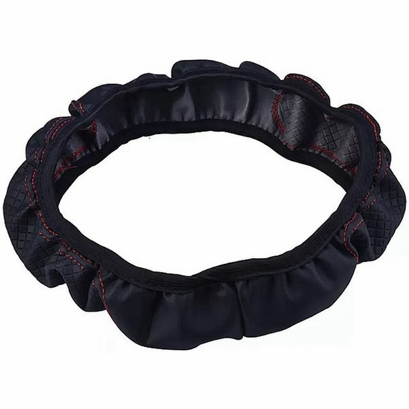 Speedwow 車用 ステアリング ハンドルカバー 抗スリップ36 39 Cm ユニバーサル エンボスレザーステアリング ハンドルカバー 通販 Lineポイント最大0 5 Get Lineショッピング