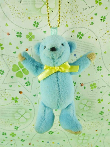 【震撼精品百貨】日本熊系列 鎖圈-淺藍色 震撼日式精品百貨