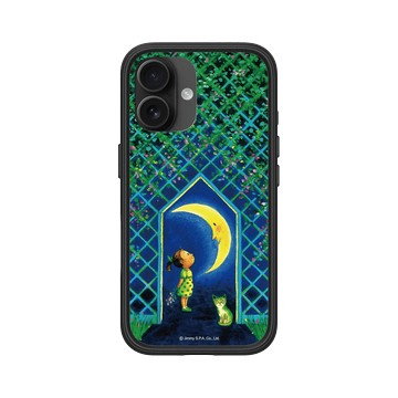 iPhone 16 Mod NX 黑 - 幾米 Jimmy Liao - 幸運遇見你-遇見月亮