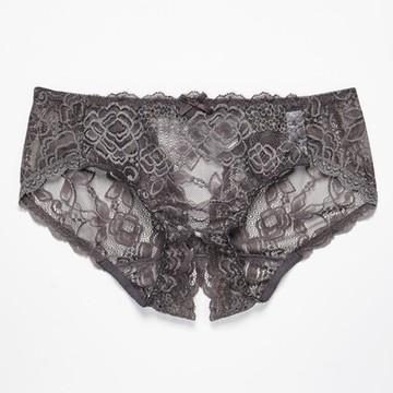 華歌爾-性感褲 M-L低腰無底褲(迷情灰) NS2469F7