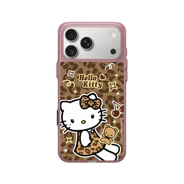 iPhone 17 Pro Max Clear (相機按鈕) 晶醺玫 - 三麗鷗-Hello Kitty - 豹抱小夥伴