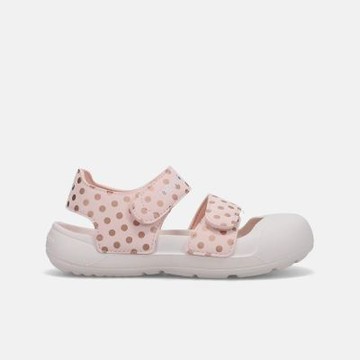 New Balance 中大童 包頭涼鞋-粉紅色系-SY809F1-M