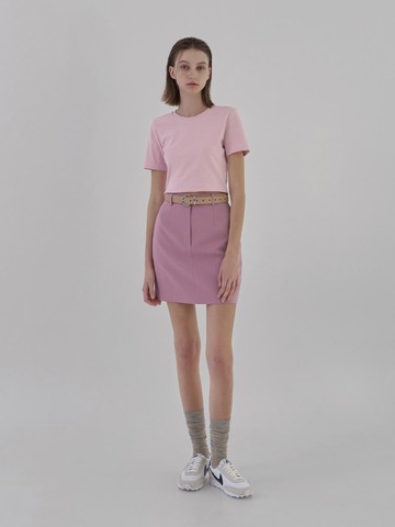 Stay Set-Up Back Pocket Mini Skirt