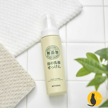 ฅ-Luna小舖-◕ᴥ◕ฅ日本 MIYOSHI 玉之肌 洗顏慕斯 無添加 敏感肌 補充包 洗臉泡泡 洗面乳
