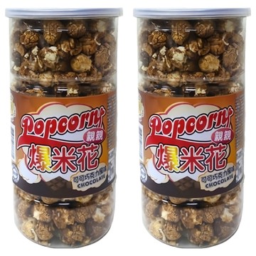 台灣親親 巧克力爆米花  200g  2罐