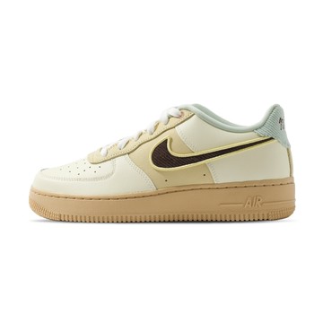 Nike Air Force 1 LV8 大童 卡其色 休閒 經典 復古 AF1 皮革 休閒鞋 HQ3473-122