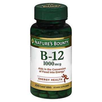 Natures Bounty B12 Coated Tablets 200 Tabs by Natures Bounty