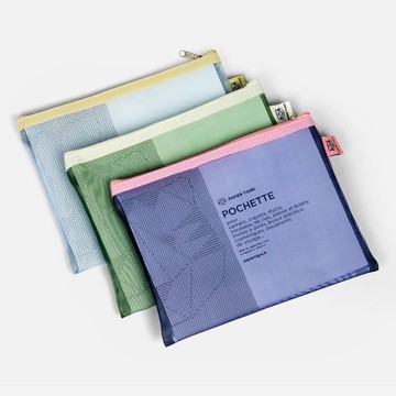 | PAPIER TIGRE | MESH POCKET 透網萬用包/共3色