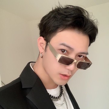 2022年度最新網紅款潮流個性金屬風抗UV時尚太陽眼鏡 74048