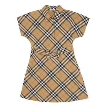 BURBERRY Kids 經典格紋洋裝