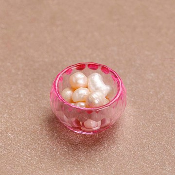 藏傳密宗供具佛教七寶石小號七彩水晶瑪瑙八供杯裝藏佛像八供整套