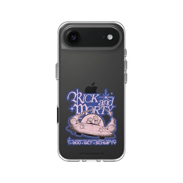 iPhone Air Clear Case（相機按鈕） 透明 - 瑞克和莫蒂 Rick and Morty - 瑞克和莫蒂-太空船熱線