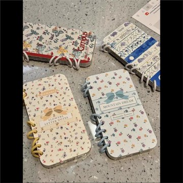 后勤高端&文藝蝴蝶結碎花翻蓋筆記本新款個性適用于iphone16 pro max手機殼蘋果15/14/13/12小眾防摔全包創意