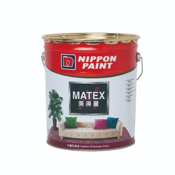Nippon Paint Matex美得麗內牆乳膠漆 黑色 平光18公升裝