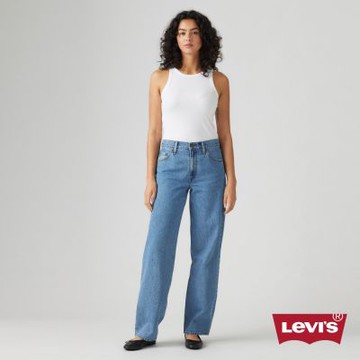 Levi s Baggy Dad 中腰直筒寬鬆牛仔褲 女生牛仔褲 人氣新品