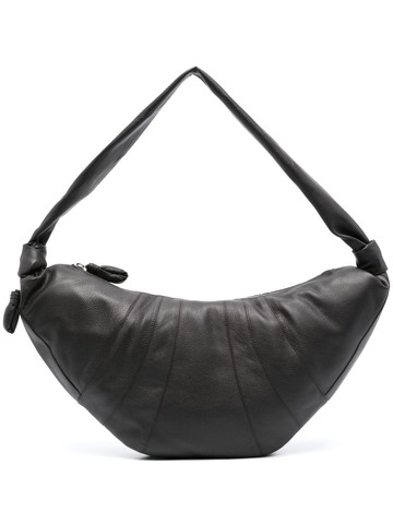 Lemaire - large Croissant shoulder bag - women - Calf Leather/Cotton - One Size - Brown