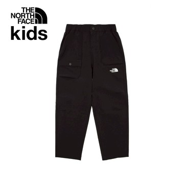 【11/7 12點鎖定驚喜價】兒童黑色吸濕排汗涼感防曬休閒長褲｜87Z2JK3