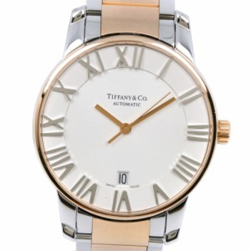 ティファニー TIFFANY&Co. 腕時計 M0640 アトラス シルバー925/レザー ...