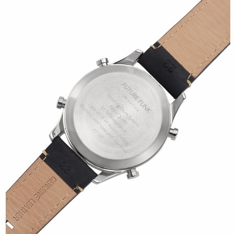 FUTURE FUNK フューチャーファンク 時計　レア 革ベルト　正規品 FUTURE FUNK フューチャーファンク 時計 レア 革ベルト 正規品