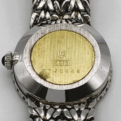ウォルサム WALTHAM 2708011 SILVER925 ブラック文字盤 ウォルサム WALTHAM 2708011 SILVER 925 腕時計 クォーツ