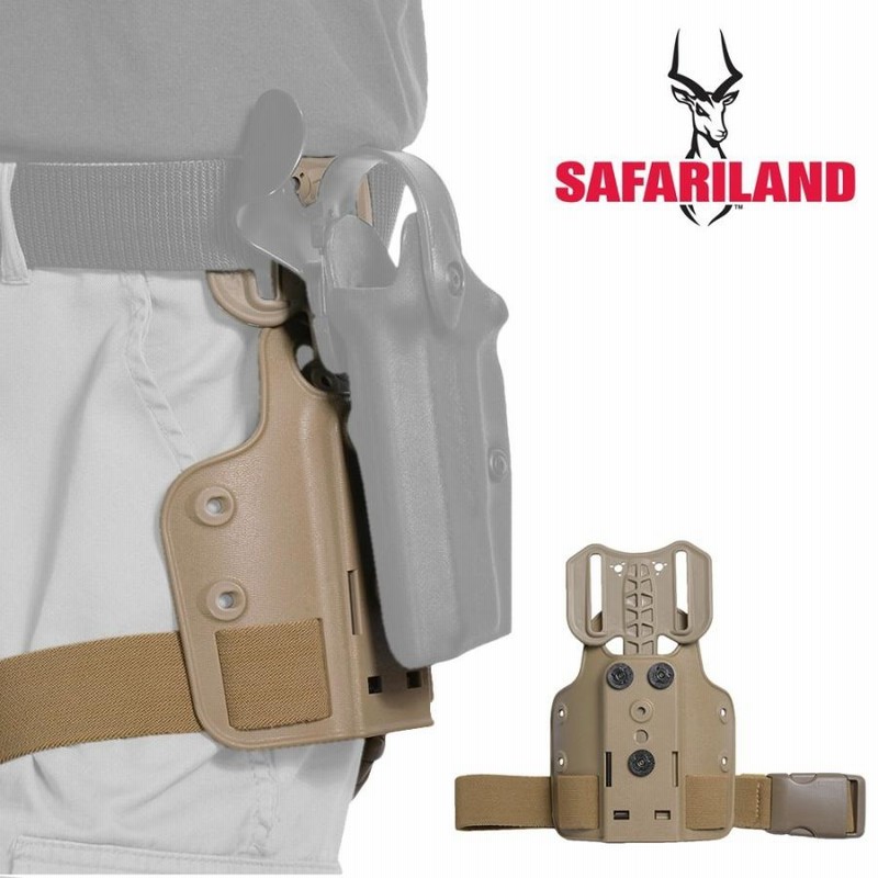 Safariland レッグプラットフォーム DFA付シングルストラップ