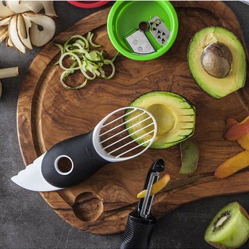 3in1 酪梨去核切片器.