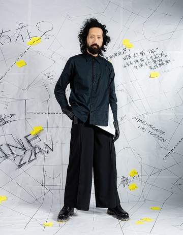 INF 22AW單側書頁結構襯衫