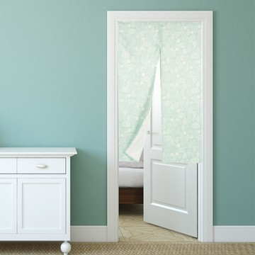 藍意印花長門簾 90x150cm