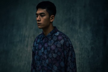 KAIKAI - Melancholy - 夜綻煙華長袖襯衫