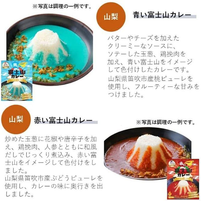 レトルトカレー ご当地カレー ビーフカレー キーマカレー 富士山 カレー 詰め合わせ 10種 セットアレンジレシピ1枚付き