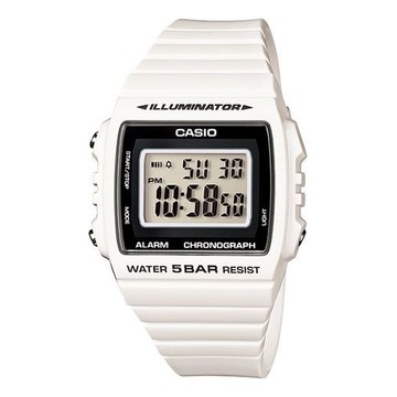 CASIO Unisex STANDARD Waterproof White Digital