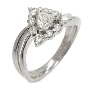 JEWELRY 無品牌珠寶 18K白金 鑽石戒指 #12 【二手名牌BRAND OFF】