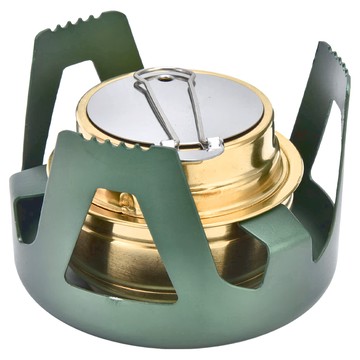 山之客 酒精爐 琉璃金 SZK174 輕巧便攜 露營野炊好幫手  1個