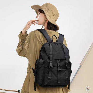 💛限時下殺💛第九城雙肩包踏青出遊登山包休閒騎行包休閒男女生揹包旅行包