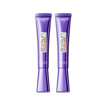 LOreal Paris巴黎萊雅 玻尿酸眼霜級撫紋精華霜3.0 30ml*2入組(航空版)