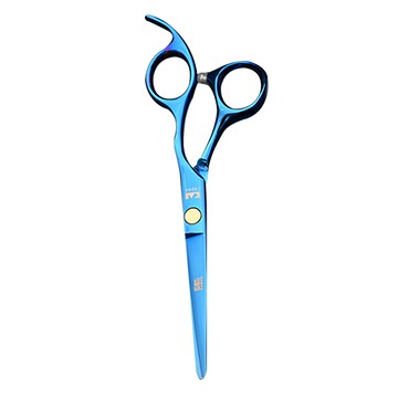 KASHO 火匠 專業髮型師美髮剪刀 17.5cm 平剪  寶藍  1支