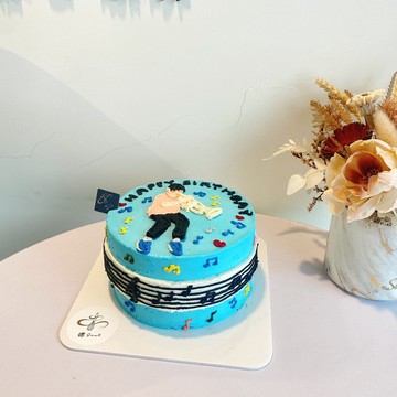音樂才子 客製化蛋糕 紀念日 客製化 鑠甜點 台北 禮物 生日蛋糕