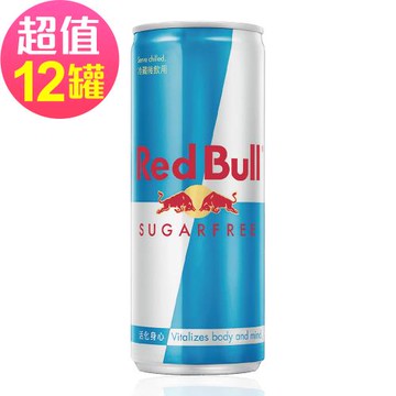 【Red Bull】紅牛無糖能量飲料(250mlx12罐)
