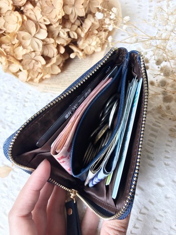 【雙入組】2個 L型拉錬短夾皮夾 零錢包 畢業 生日 情人節 閨蜜