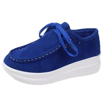 秋冬新款單鞋歐美大碼厚底女鞋女士單鞋9