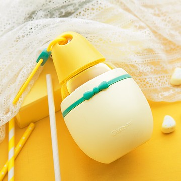 天喜水杯玻璃杯萌便攜女耐熱隨手杯韓國情侶透明個性創意學生杯子