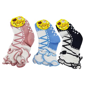 日本不勒腳 兒童款 防滑繽紛純棉襪 3雙  芭蕾舞  M